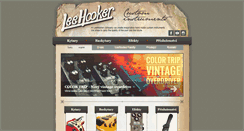 Desktop Screenshot of leehooker.com